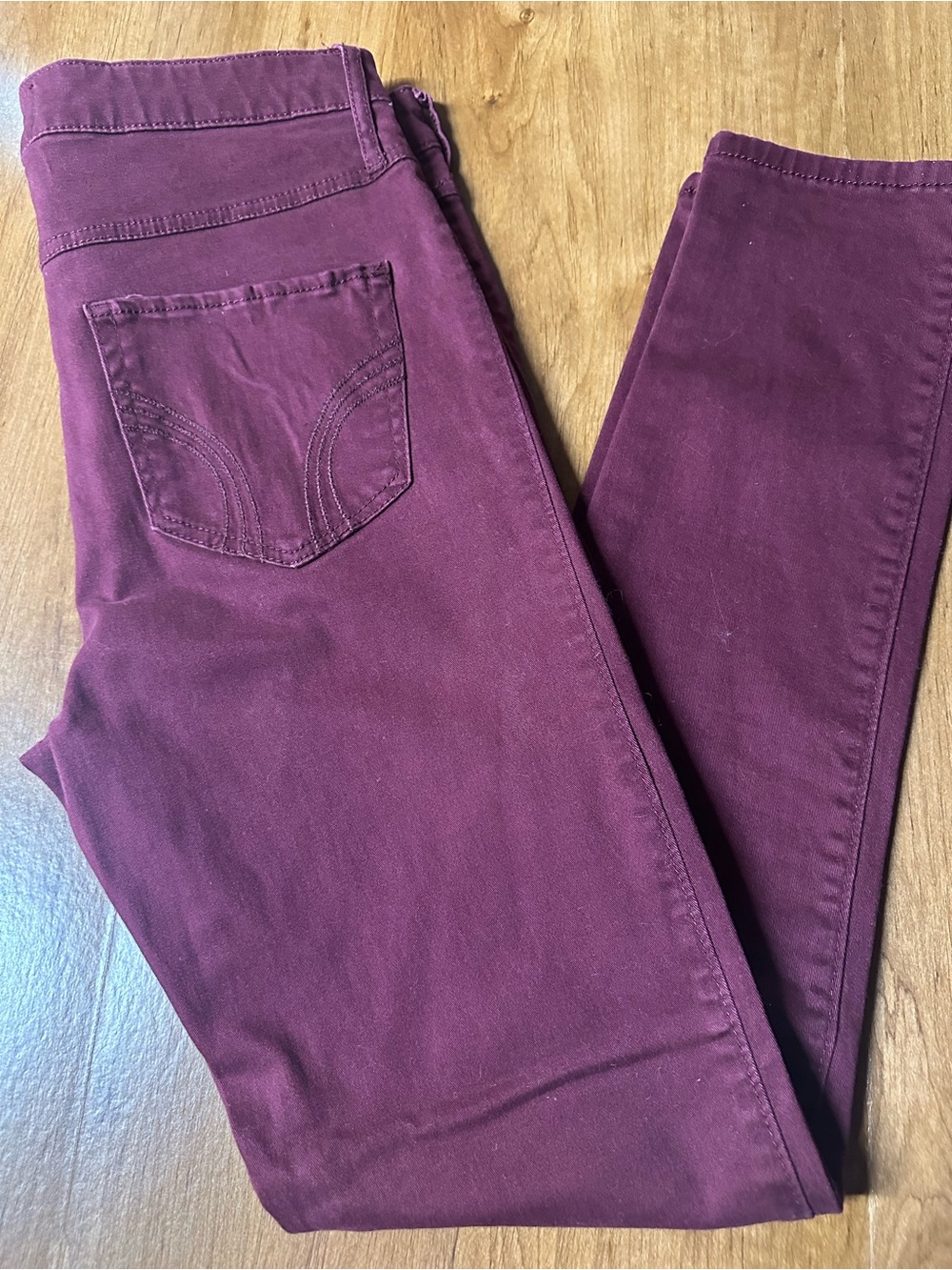 Women's Slim Stretch Jeans in Deep Plum size 9R